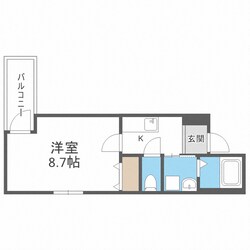 フジパレス出来島ＥＡＳＴⅤ番館の物件間取画像